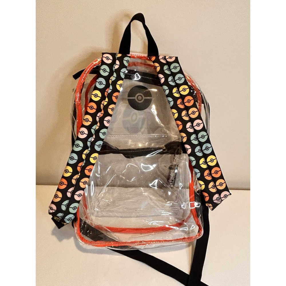 Pokémon Backpack Clear Plastic - Picture 2 of 12